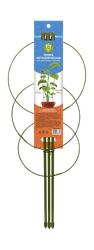 Опора для растений GARDEN&nbsp;SHOW 3 кольца h60см, вид