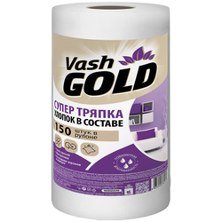 Тряпки Vash gold для уборки в рулоне, 150 листов, фото