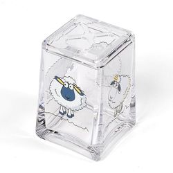 Стакан для зубной щетки TATKRAFT ударопрочный 10х7х7 см, картинка