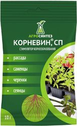 Стимулятор корнеобразования Корневин СП универсальный 10 г, детальное фото