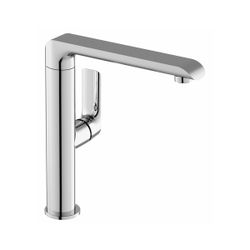 Смеситель для умывальника без донного клапана RAVAK Flat FL 016.00 X070125, картинка