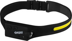 Налобный аккумуляторный фонарь с дат. движения ФАZА AccuFH3-L3W/L3W-FLEX, черный, крупный план