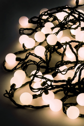 Гирлянда внешняя шарики SH LIGHTS 70 LED белый 10 м, фотография