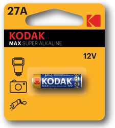Алкалиновая батарейка КОДАК LR6/27A, 1 шт, фотография