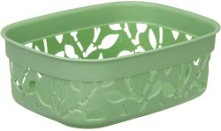 Коробка для вещей IDEA Флора Мята М 2360.1 19х14х6,5 см, картинка