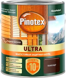 Влагостойкая лазурь Pinotex Ultra Палисандр 2,5 л, изображение