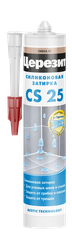 Затирка-герметик ЦЕРЕЗИТ силиконовая эластичная CS 25, цвет Сиена, 280 мл, картинка