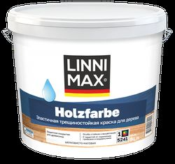 Краска водно-дисперсионная LINNIMAX Holzfarbe / Хольцфарбе База 1 9 л, фотография