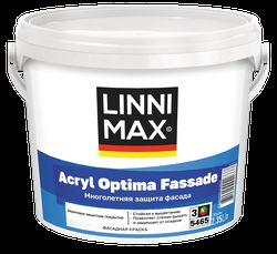 Краска водно-дисперсионная LINNIMAX Acryl Optima Fassade / Оптима Фасад База 3 2,35 л, детальное фото