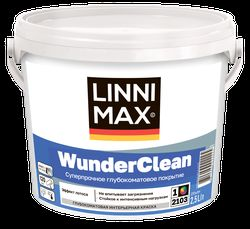 Краска водно-дисперсионная акриловая LINNIMAX WunderClean / ВундерКлин База 1 2,5 л, фотография