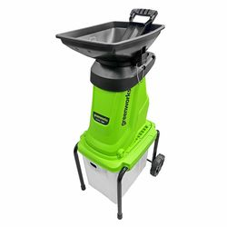Измельчитель садовый электрический GREENWORKS 2800Вт, GW-2800SD, изображение