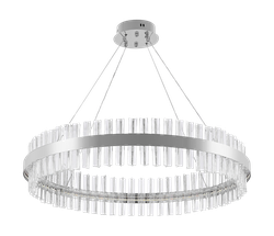 Светодиодная люстра нимб 160W, хром, LED, фотография