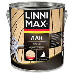 Лак алкидно-уретановый LINNIMAX Лак Яхтный глянцевый 2,5 л, картинка