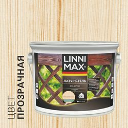 Лессирующий антисептик LINNIMAX Лазурь-гель для дерева 2,5 л, картинка