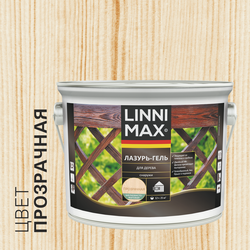 Лессирующий антисептик LINNIMAX Лазурь-гель для дерева 2,5 л, детальное фото