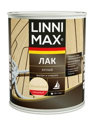 Лак алкидно-уретановый LINNIMAX Лак Яхтный глянцевый 0,75 л, картинка