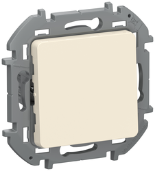 Переключатель 1-клавишный Legrand Inspiria 673651 слоновая кость, изображение