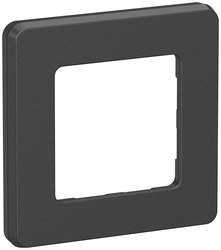 Рамка 1 пост Legrand Inspiria 673933 антрацит, вид