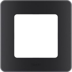 Рамка 1 пост Legrand Inspiria 673933 антрацит, фотография
