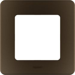 Рамка 1 пост Legrand Inspiria бронзовый, фотография