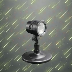 Лазерный проектор метеоритный дождь с пультом ду neon-night Черный, детальное фото
