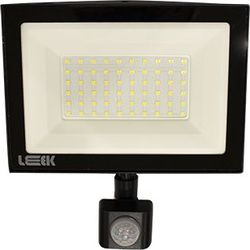 Прожектор с/д LE LED FL IR  30W BLACK (1/20) IP65 холодный белый (с сенсором), фото