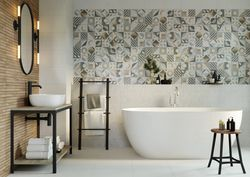 Плитка Gracia Ceramica Supreme серая 25X60 см 1,2 м², крупный план