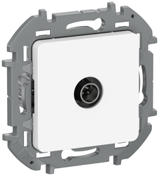 Розетка TV Legrand Inspiria 673870 белый, фотография