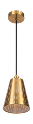 Подвесной светильник Freya FR5260PL-01BS Modern Латунь 1хE14х40, детальное фото
