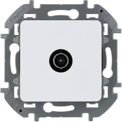 Розетка TV 1 пост Legrand Inspiria белый, картинка