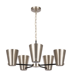 Подвесной светильник Freya FR5260PL-05N Modern Никель 5хE14х200, крупный план