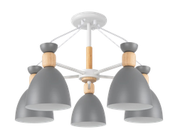 Потолочный светильник Freya FR5033CL-05W Modern Белый 5хE27х300, вид