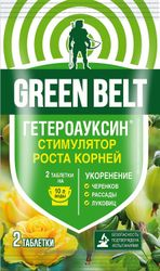 Стимулятор роста GREEN BELT Гетероауксин для корней 0,1 г, фото