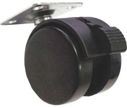 Опора колесная JET FR310B.040BL99 40 мм с тормозом, изображение