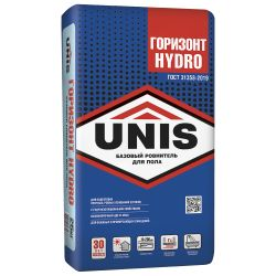 Ровнитель для пола UNIS Горизонт Hydro 25 кг, вид