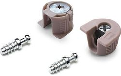 Эксцентриковая стяжка Tech-KREP бежевая D20 мм (2 шт), вид