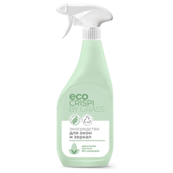 Экосредство для окон и зеркал ECO CRISPI by GRASS 600 мл., крупный план