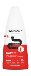 Средство WONDER LAB для чистки труб и устранения засоров 1,1 л, фото