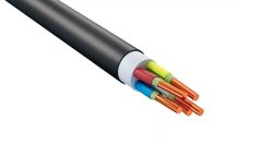 Кабель силовой ПромЭл ВВГ-нгА LS 5х1,5 мм² 1 м черный, вид