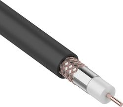 Кабель телевизионный REXANT RG-6U 1х1 кв.мм, фотография
