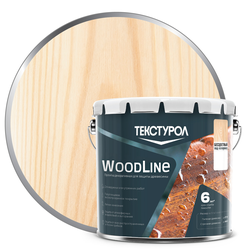 Деревозащитное средство Текстурол WoodLine Бесцветный 3 л, детальное фото