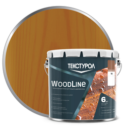 Деревозащитное средство Текстурол WoodLine Тик 3 л, изображение