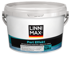 Декоративное интерьерное покрытие с эффектом шелка LINNIMAX Perl Effect / Перл Эффект 1,25 л, вид