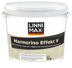 Интерьерная штукатурка с эффектом камня LINNIMAX Marmorino Effect V / Марморино Эффект V 7 кг, фото