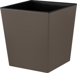 Горшок Ingreen London Cube 301×301 мм 22 л с дренажной вставкой французский платан, крупный план