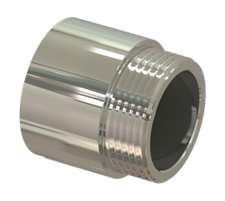 Удлинитель, латунь 25х1/2"L 10, хромированный, RTP, фото