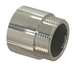 Удлинитель, латунь 25х1/2"L 30, хромированный, RTP, фотография