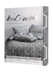 Комплект постельного белья  2 сп н(2) 50*70 "MiaСона" Polo grey бязь, фото