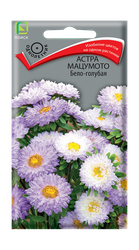 Семена Астра мацумото Бело-голубая 0,1гр, фотография