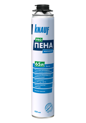 Пена монтажная KNAUF профессиональная 850 мл, вид